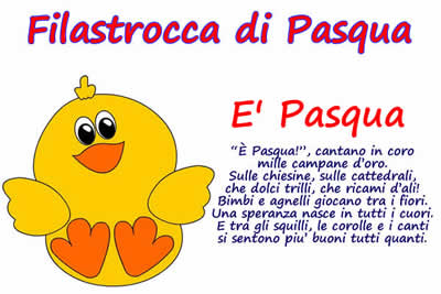 Filastrocca di Pasqua